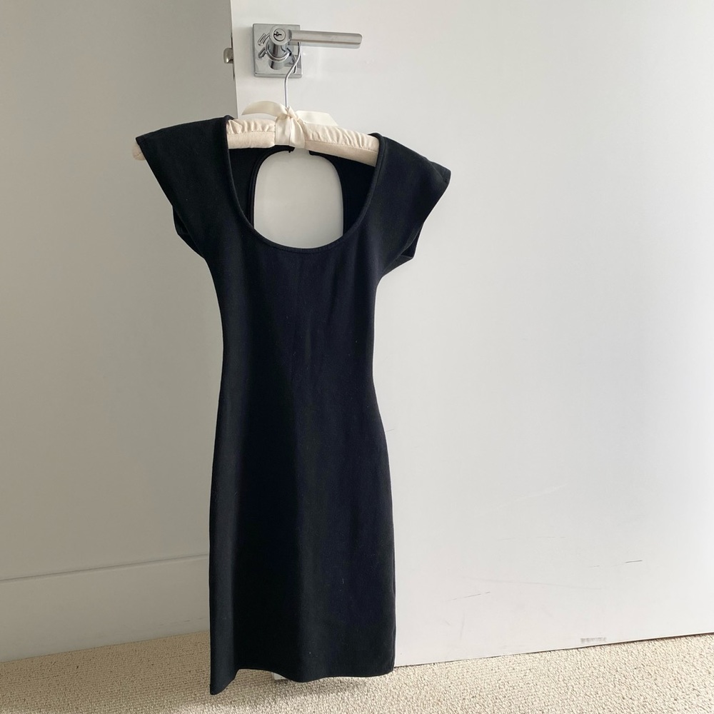 Stretchy Little Black Dress XS